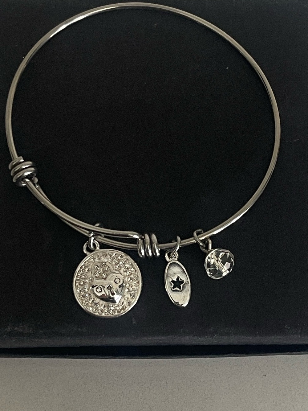 Brand new! $28 Unwritten “You Hold the Key” expandable bangle bracelet